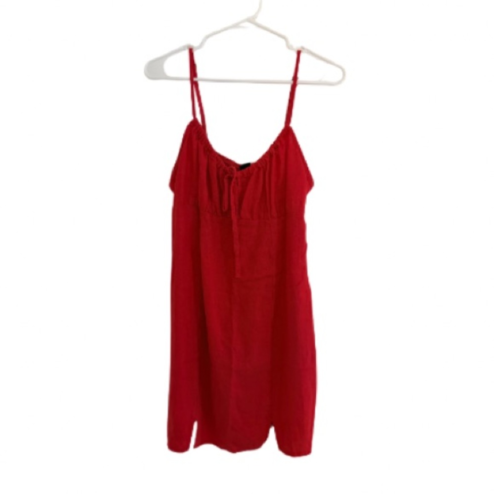 Wild Fable Red Cutout Tie Front Sundress – Size M
